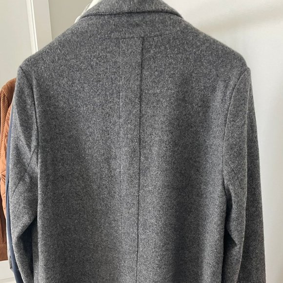 Monk & Lou Medium WoolBlend Grey Coat - Picture 4 of 6